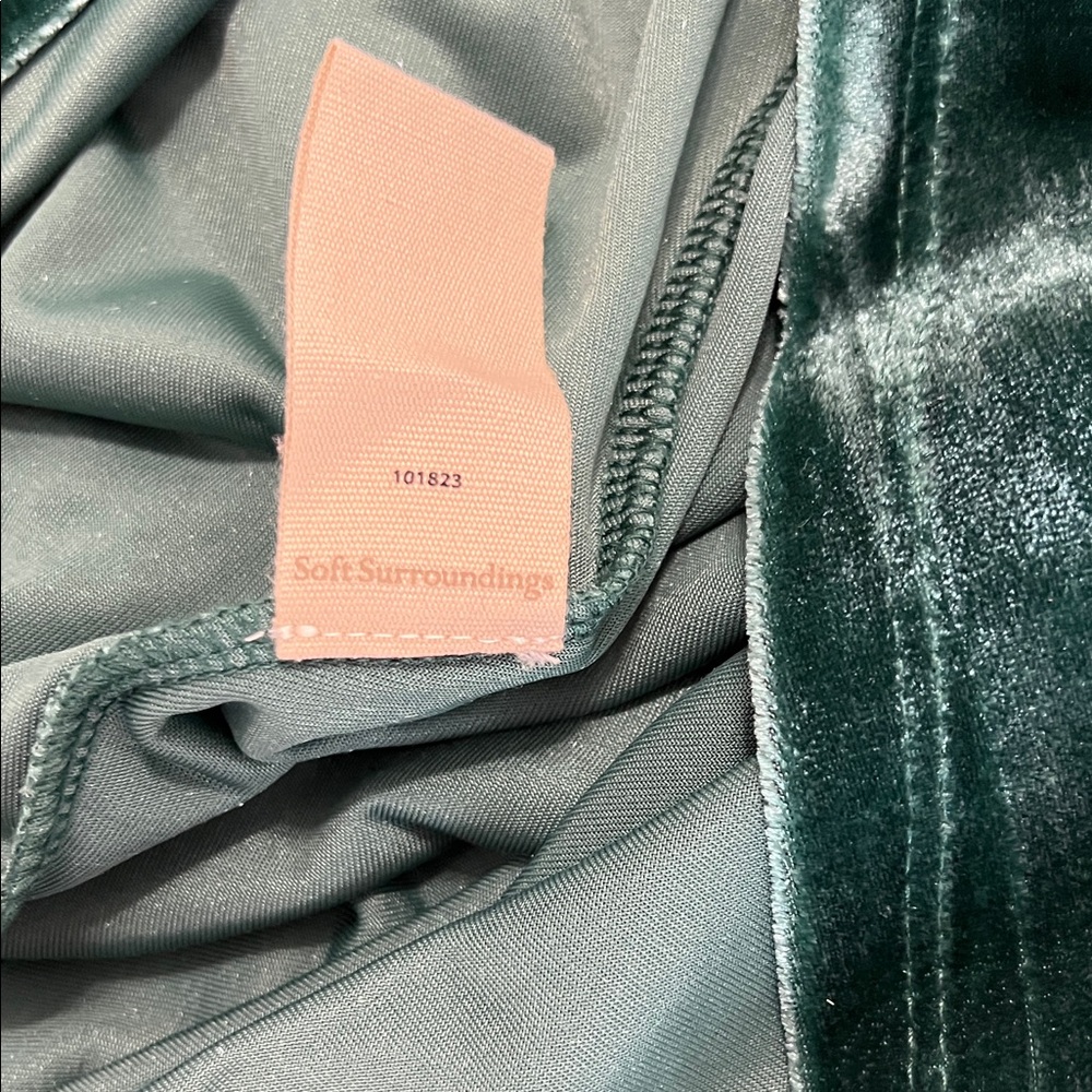 Soft Surroundings Deep Green Maxi Dress - Picture 9 of 10